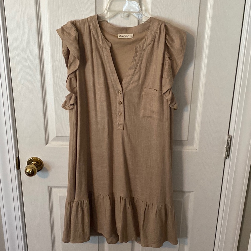 Linen summer dress